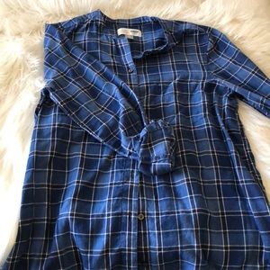Flannel button down